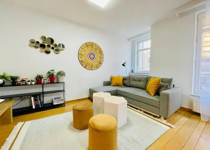 Large 2 Bedrooms Flat In City Center